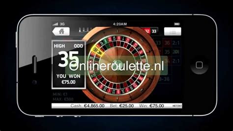 iPad Roulette via Onlineroulette.nl .